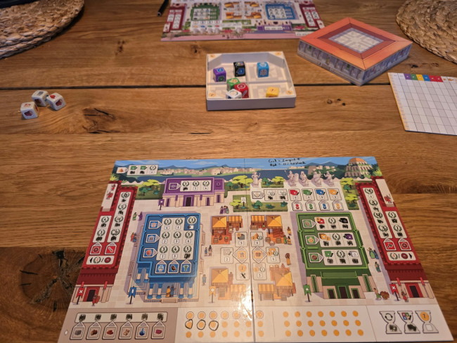 7 Wonders : la version dés