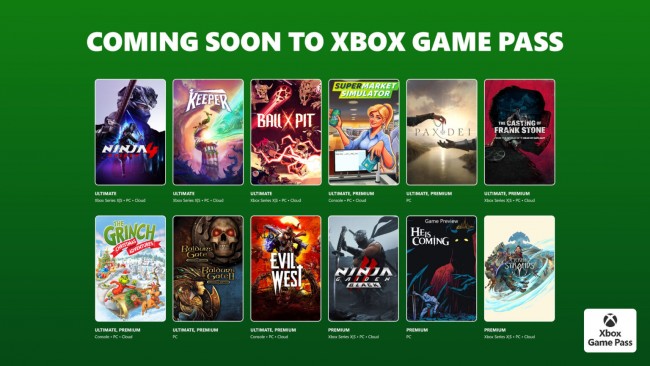 Ninja Gaiden 4, Baldur's Gate, Evil West, Ball x Pit et bien d'autres encore sur le Game Pass