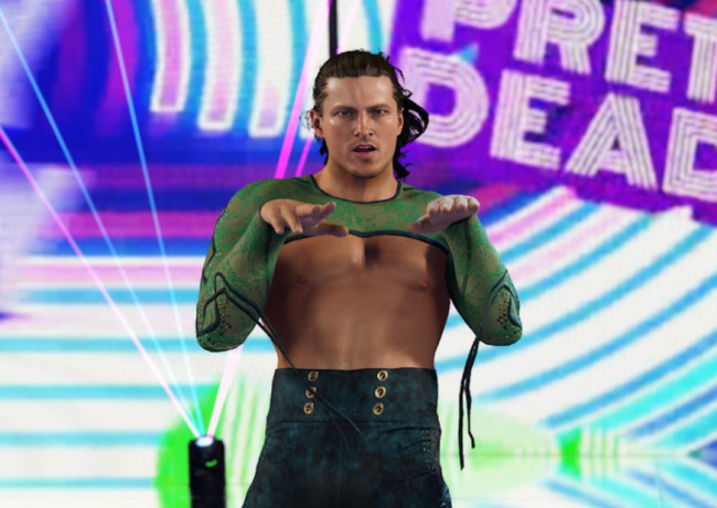 Kit Wilson, star de la WWE, présente son nouveau mouvement emblématique.