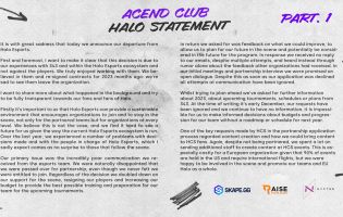 Acend Club quitte Halo esports