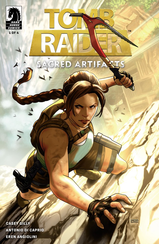 Lara Croft revient dans la nouvelle série de bandes dessinées Tomb Raider de Dark Horse.