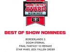 Voici les nominés pour le Game Critics Awards' Best of E3