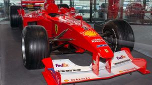 L’emblématique Ferrari F1-2000 de Michael Schumacher est en vente