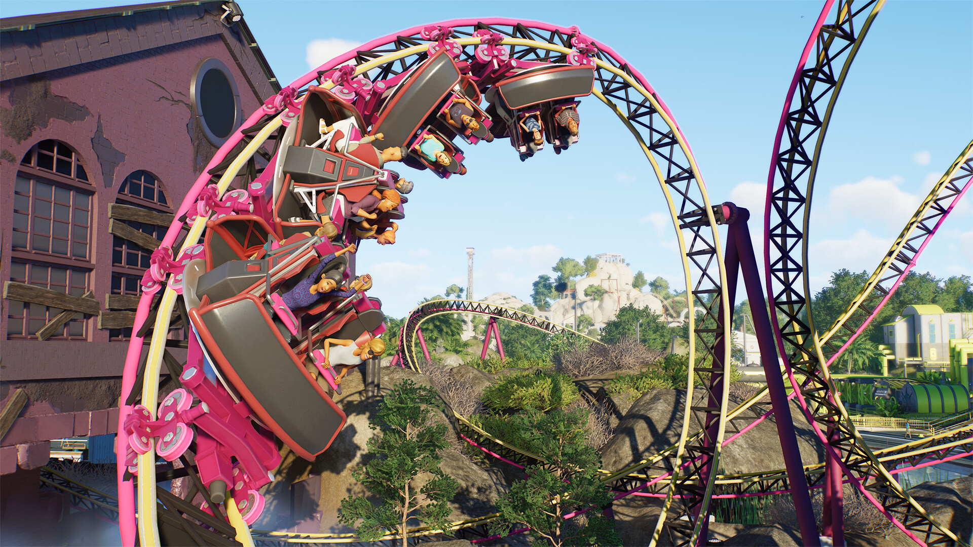 Planet Coaster 2 ajoute les meilleures montagnes russes d'Europe dans