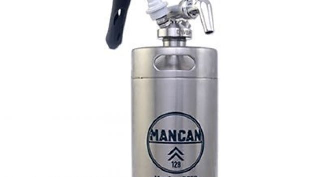 ManCan rend la bière pression portable