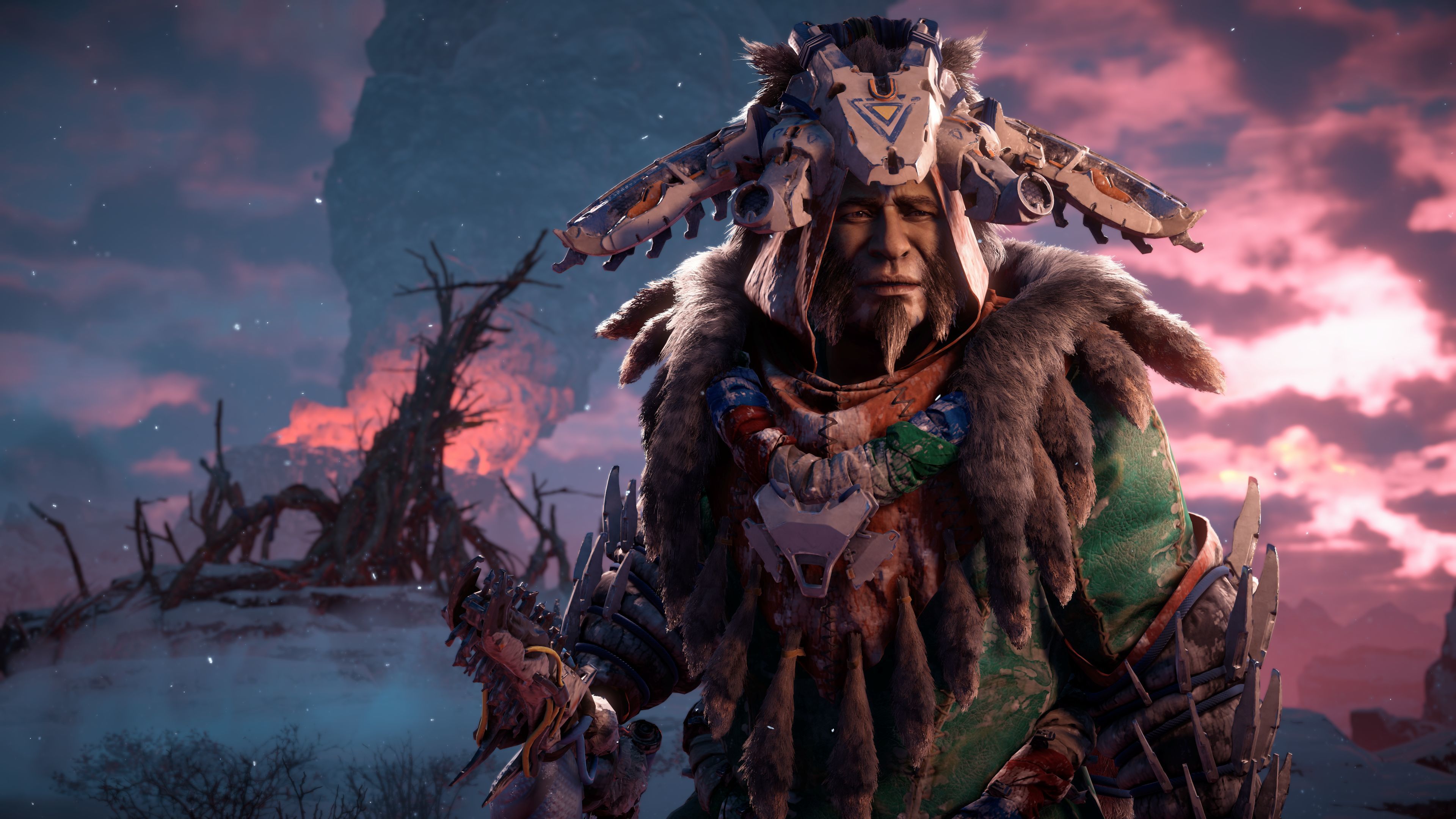 frozen wilds horizon zero dawn как начать