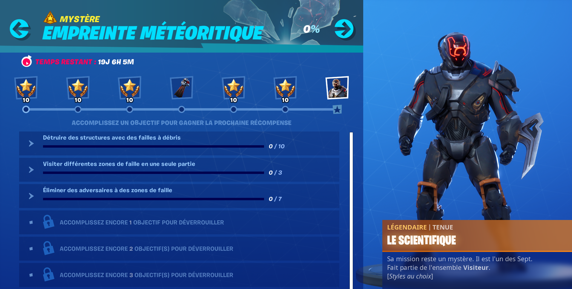 Fortnite Le Scientifique Et Les Sept