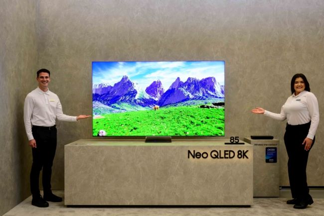 Samsung présente son téléviseur "le plus avancé à ce jour" au CES 2025.