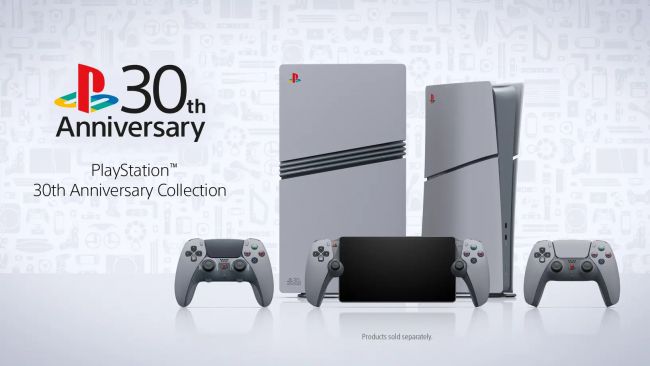 Sony célèbre les 30 ans de la PlayStation avec des consoles en édition limitée.