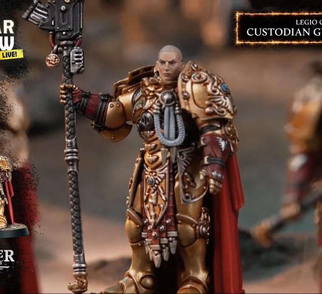 Games Workshop confirme une fois de plus l'existence de femmes Custodes dans Warhammer 40,000.