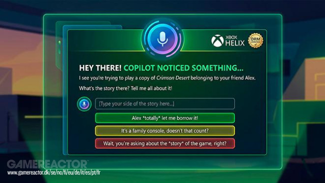 Fuite d'un DRM basé sur le copilote de Project Helix