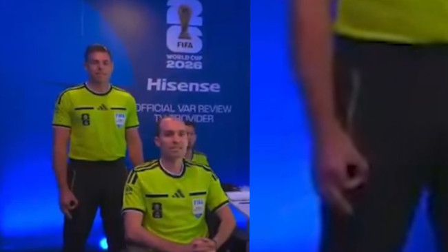 L'arbitre australien Shaun Evans a été innocenté après avoir fait un geste de la main en forme de "cercle" pendant la Coupe du monde