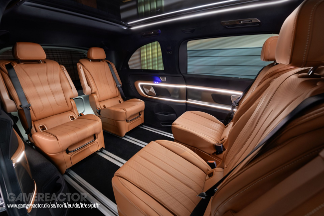 Mercedes dévoile un nouveau véhicule sept places avec 700 kilomètres d'autonomie.