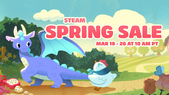 Le printemps est officiellement arrivé sur Steam avec une nouvelle vente saisonnière.