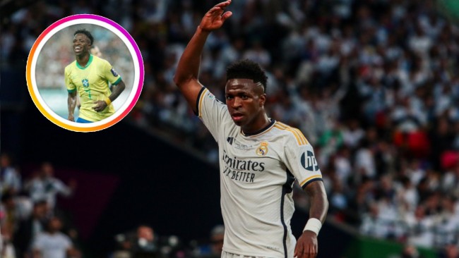 Vinícius Jr. change de photo de profil Instagram après avoir été hué au Bernabéu.