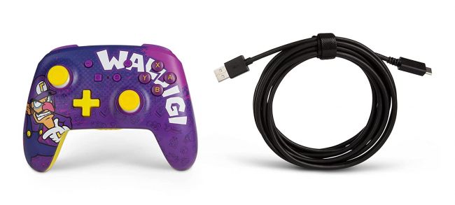 Une manette sans fil améliorée Waluigi pour la Switch !