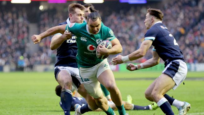 L'Irlande domine le championnat des Six Nations et ne laisse aucune chance à l'Écosse
