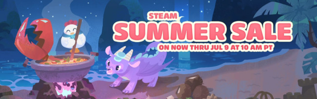 Les soldes d'été de Steam sont officiellement lancés
