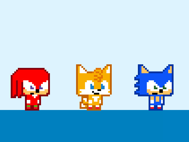 Sonic Pico Park propose une action coopérative rapide avec des graphismes 8 bits.