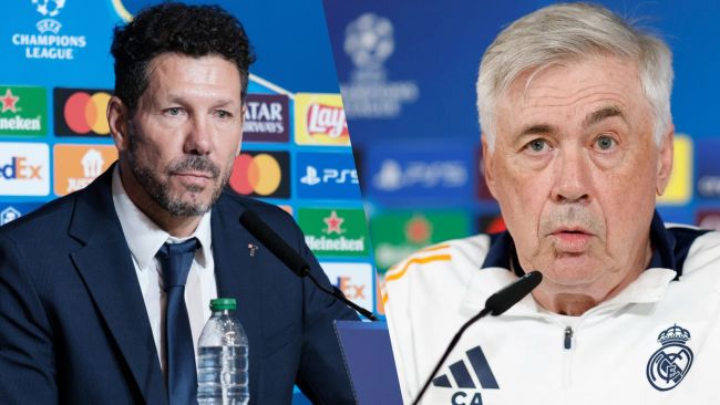" Le plus grand respect ", " il est meilleur que moi "...... : Ancelotti et Simeone échangent des flatteries avant l'Euroderby.