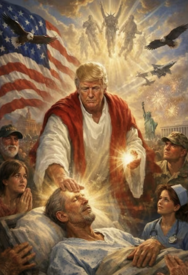 L'image de Jésus-Christ dans l'IA de Trump suscite des réactions négatives dans le cadre de la querelle avec le Pape Leo.