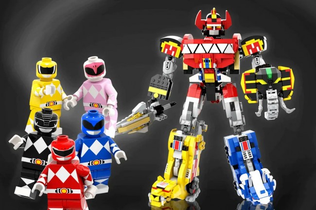 Les ensembles Lego Power Rangers, E.T. et Les Schtroumpfs sont en route.