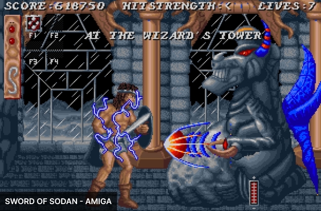 Une brève histoire de Sword of Sodan - le premier grand jeu danoisSword