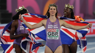 La Britannique Amy Hunt remporte la première médaille d'or individuelle senior aux Championnats d'Europe sur 100 m