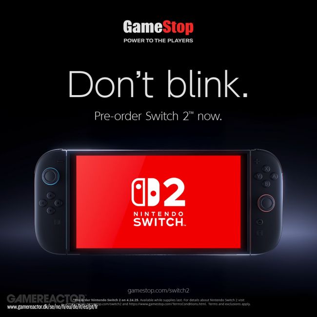 Le site web de GameStop tombe en panne à la seconde même où les précommandes de la Nintendo Switch 2 sont ouvertes.