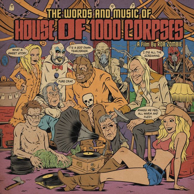 L'audio du film House of 1000 Corpses de Rob Zombie va être édité en vinyle