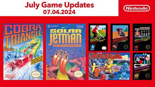 Nintendo Switch Online boosté avec Golf, Donkey Kong, Cobra Triangle, et plus encore.