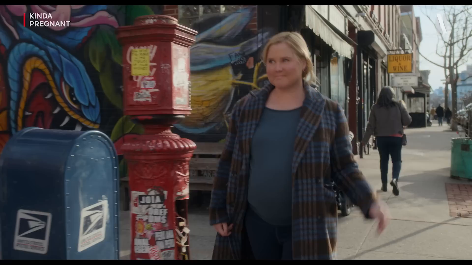 エイミー・シューマーは、Netflixの新作ロマンティック・コメディ『Kinda Pregnant』を主演しています。