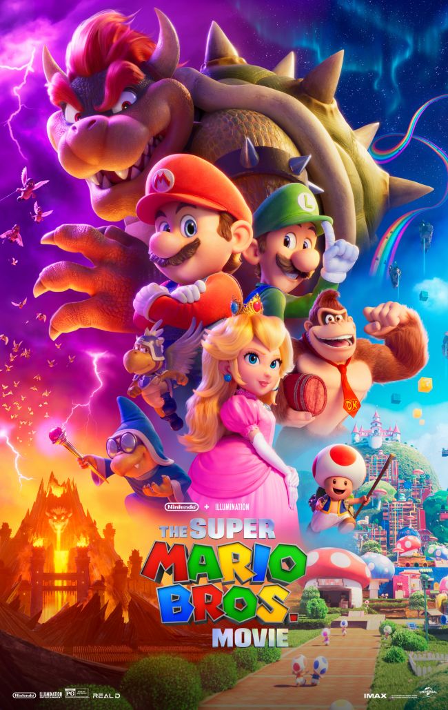 The Super Mario Bros. Movie affiche révélée