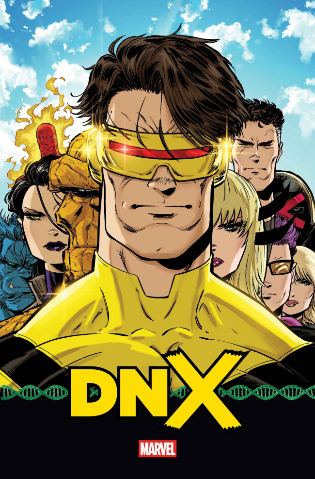 Les Quatre Fantastiques et X-Men s'unissent en septembre pour sauver l'humanité de l'extinction par mutation.