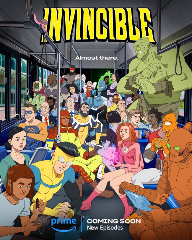 Amazon dévoile l’affiche de la saison 2 de Invincible