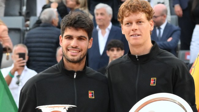 Carlos Alcaraz et Jannik Sinner aimeraient jouer au moins une fois en double : "Peut-être cette année, ce sera une surprise"