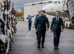 Zelensky se rend en Su&egrave;de pour discuter des exportations d'avions de chasse