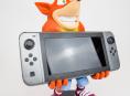 Crash Bandicoot tient votre Switch pendant que vous jouez