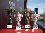 Jette un coup d'&oelig;il aux troph&eacute;es Lego remis aux vainqueurs du Grand Prix britannique de F1.