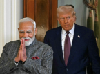 Trump r&eacute;duit les droits de douane sur l'Inde &agrave; 18 % (contre 50 % auparavant).