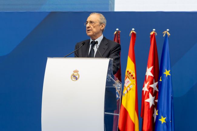 Le président du Real Madrid, Florentino Pérez, annonce de nouvelles élections et affirme qu'il ne démissionnera pas lors d'une conférence de presse étrange.