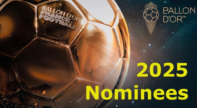 Ballon d'Or 2025 : tous les nominés ont été annoncés