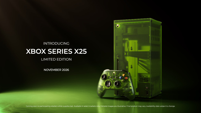 Les fans qui ont assisté au Xbox Games Showcase à Los Angeles recevront gratuitement une console en édition 25e anniversaire