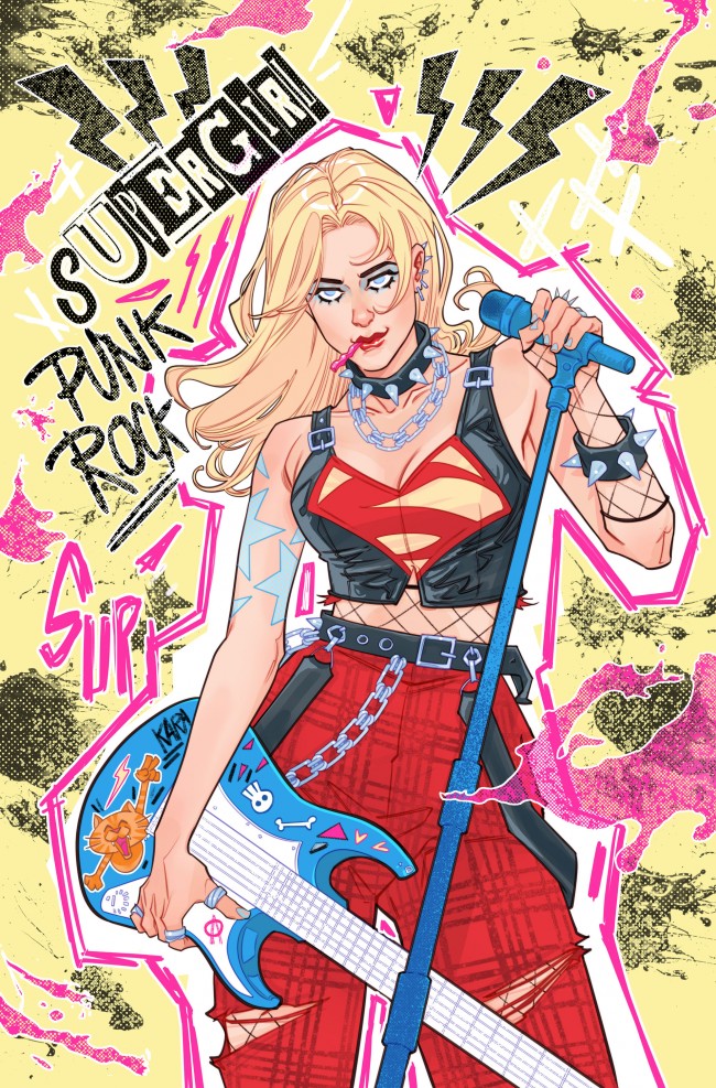 DC offre à Superman, Batman, Wonder Woman et bien d'autres des rafraîchissements punk rock.