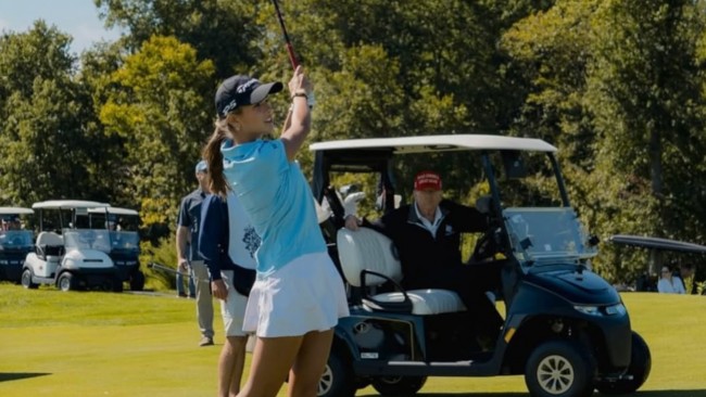 Kai Trump, la petite-fille de Donald Trump, fait ses débuts professionnels à la LPGA : 