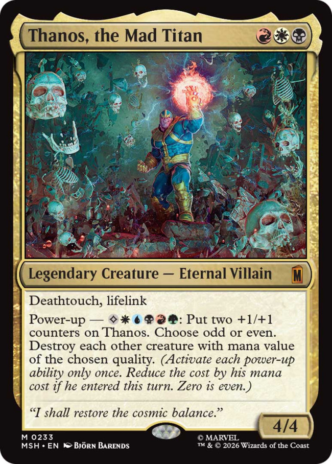 Magic: The Gathering révèle sa collection Marvel Super Heroes , qui sera lancée dans le courant du mois.