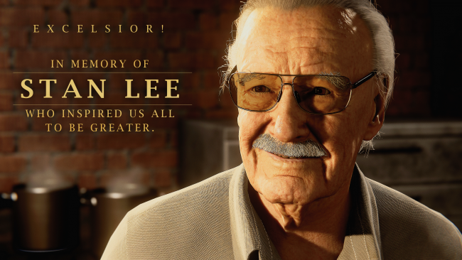 La voix et l'image de Stan Lee, légende de Marvel, seront utilisées pour recréer l'IA