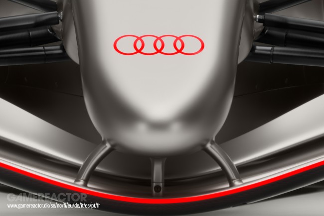 Jette un coup d'œil à la nouvelle voiture de Formule 1 d'Audis