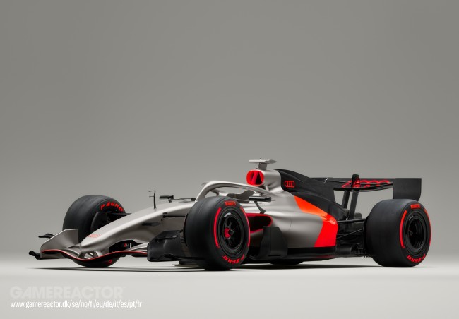 Jette un coup d'œil à la nouvelle voiture de Formule 1 d'Audis