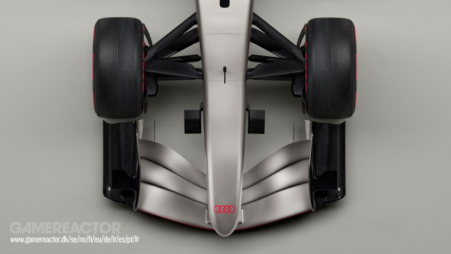 Jette un coup d'œil à la nouvelle voiture de Formule 1 d'Audis